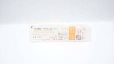 Smiths Medical 43125-1 Needle-Pro Fixed Ndle Insulin Syringe 1ml 31Gx1/4inch